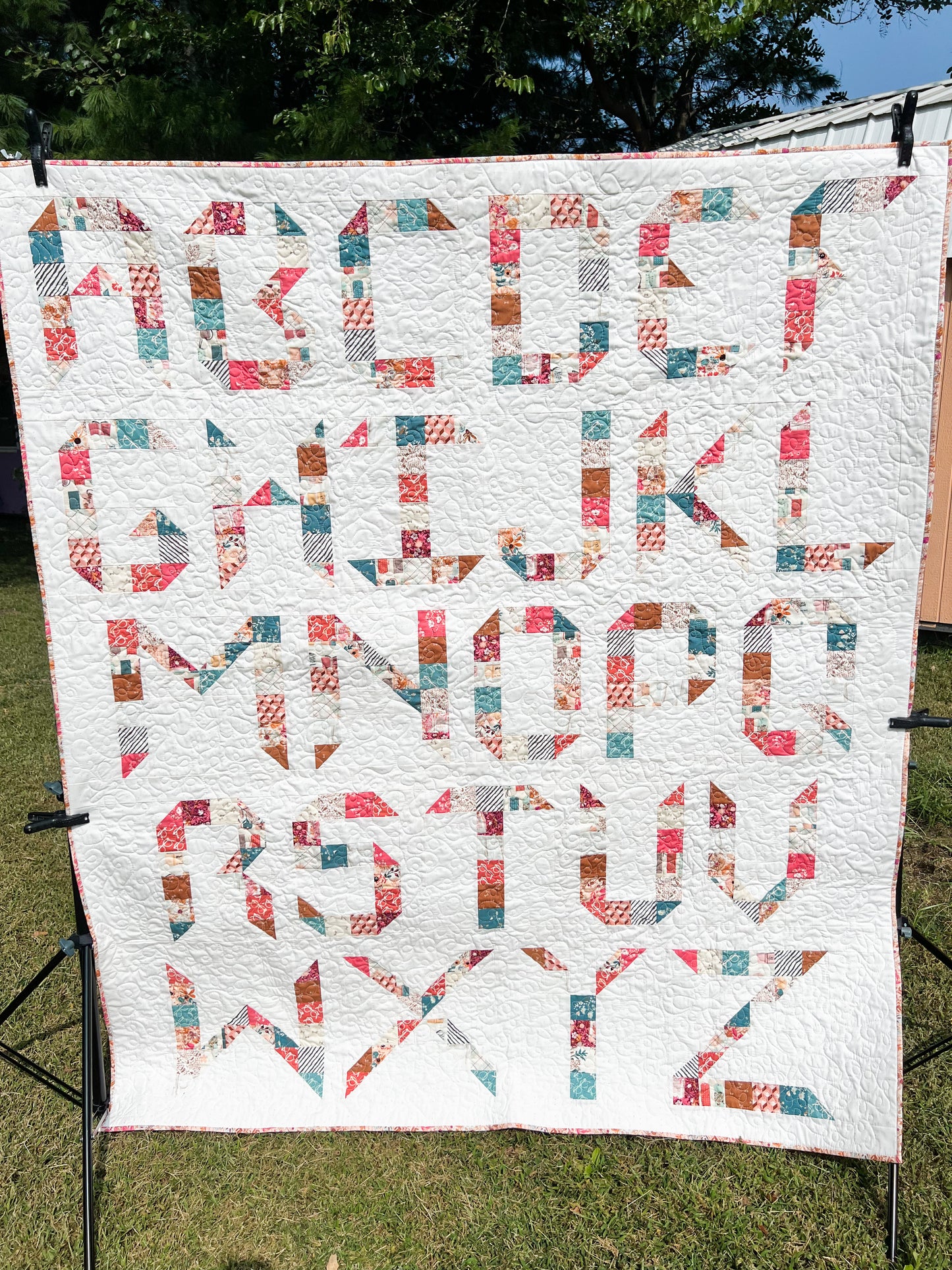 Patchwork Alphabet Quilt Pattern (PDF Copy)