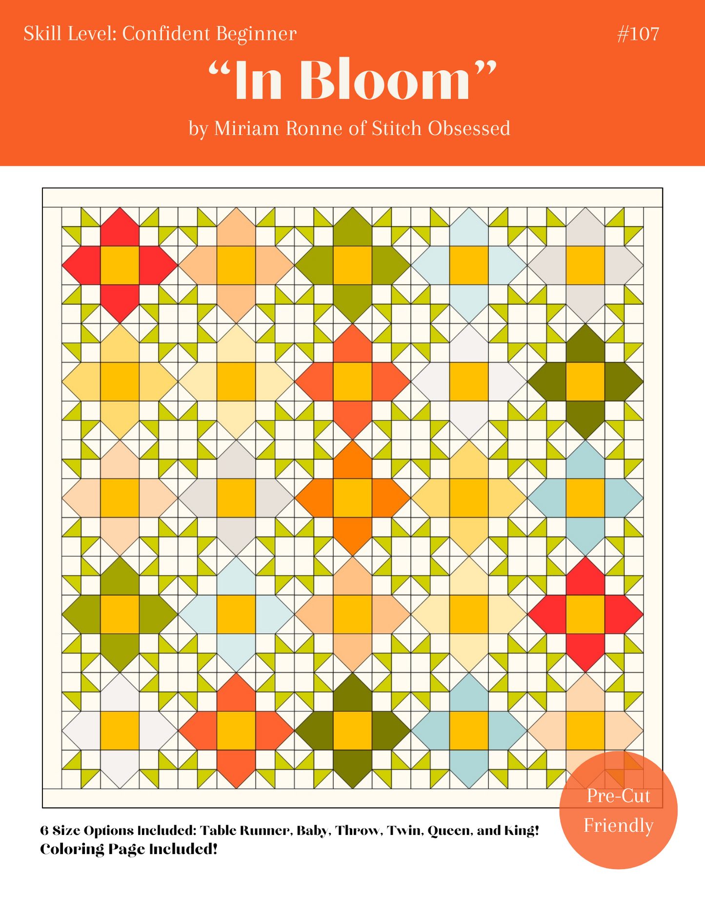 In Bloom Quilt Pattern- PDF Copy